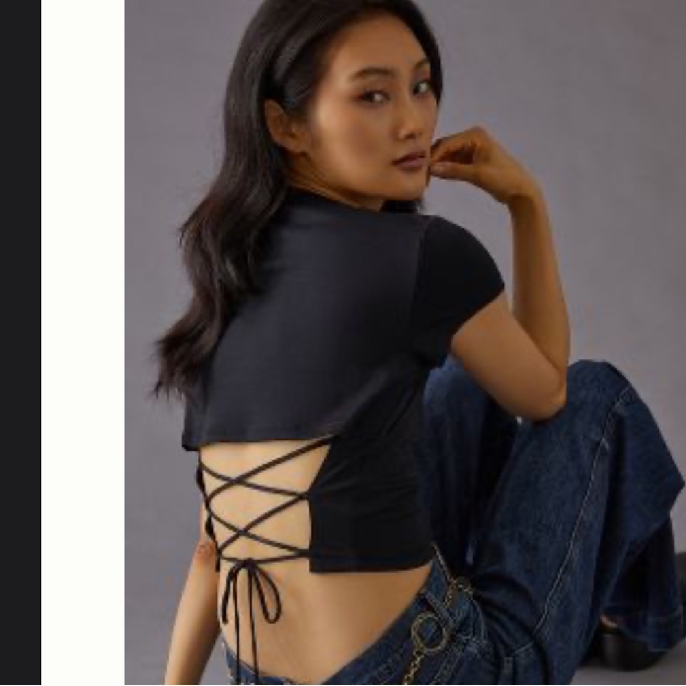 Crop top NWT BY Anthropologie sz M